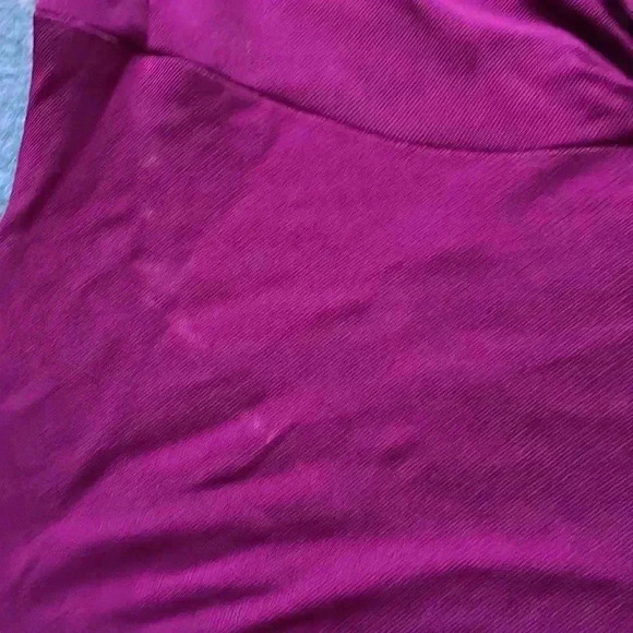 Dan Van Furstenberg V-neck asymmetrical open sleeve rare dress six - Picture 8 of 9